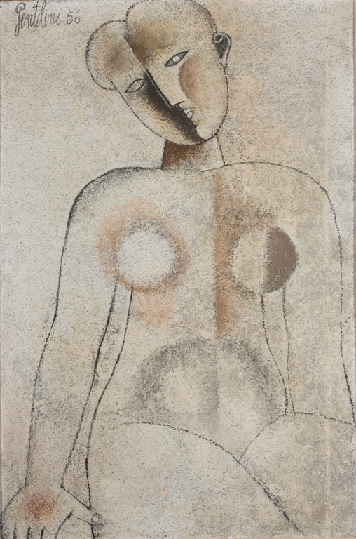 "Nudo (n.1)" (dipinto), Gentilini Franco (1956)